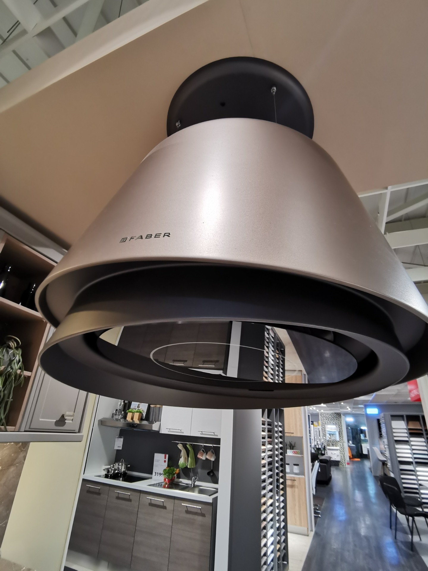 Faber's Belle Gold Add a touch of luxury to your kitchen with this